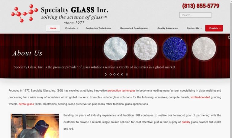 Specialty Glass, Inc.