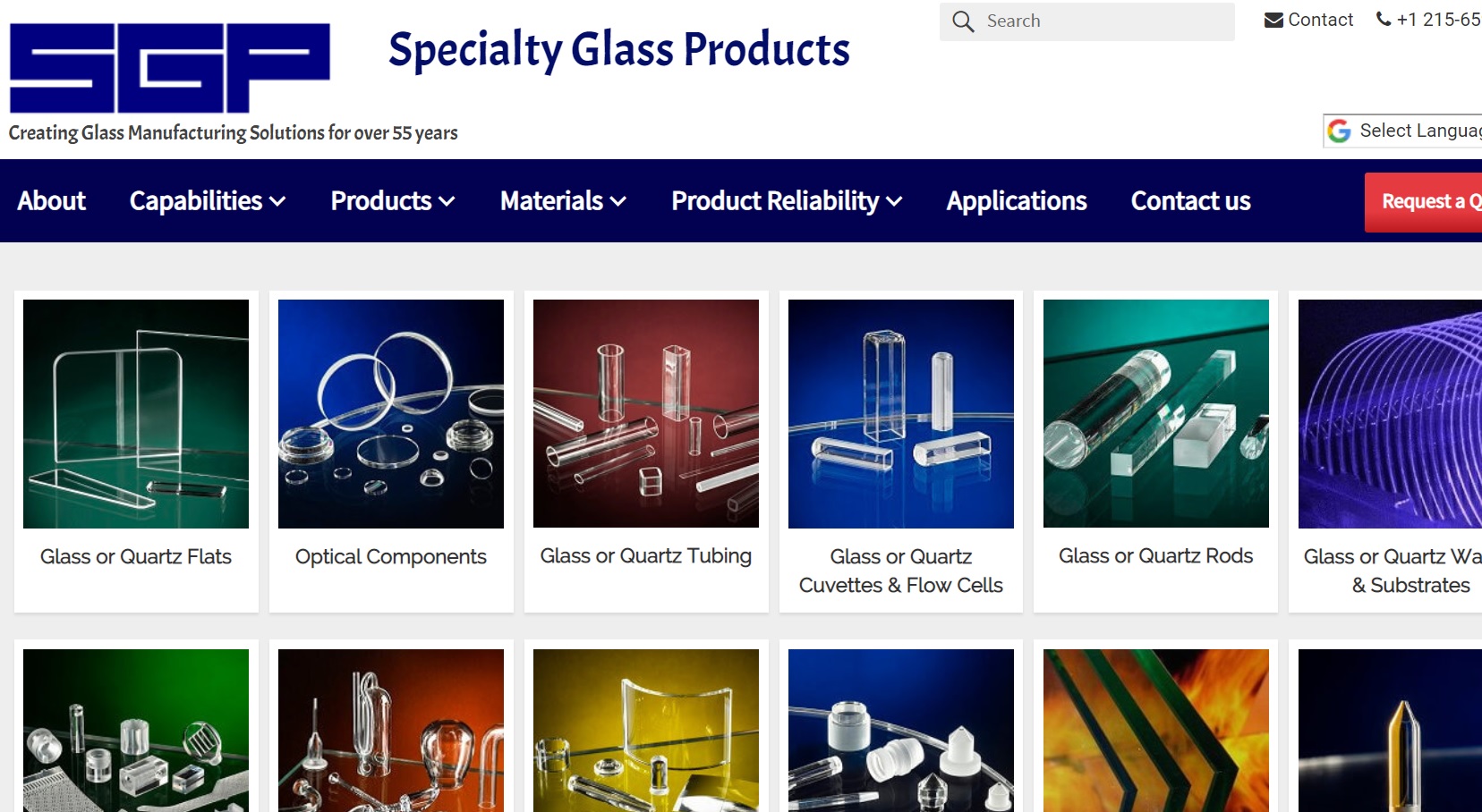 Specialty Glass Products, Inc.