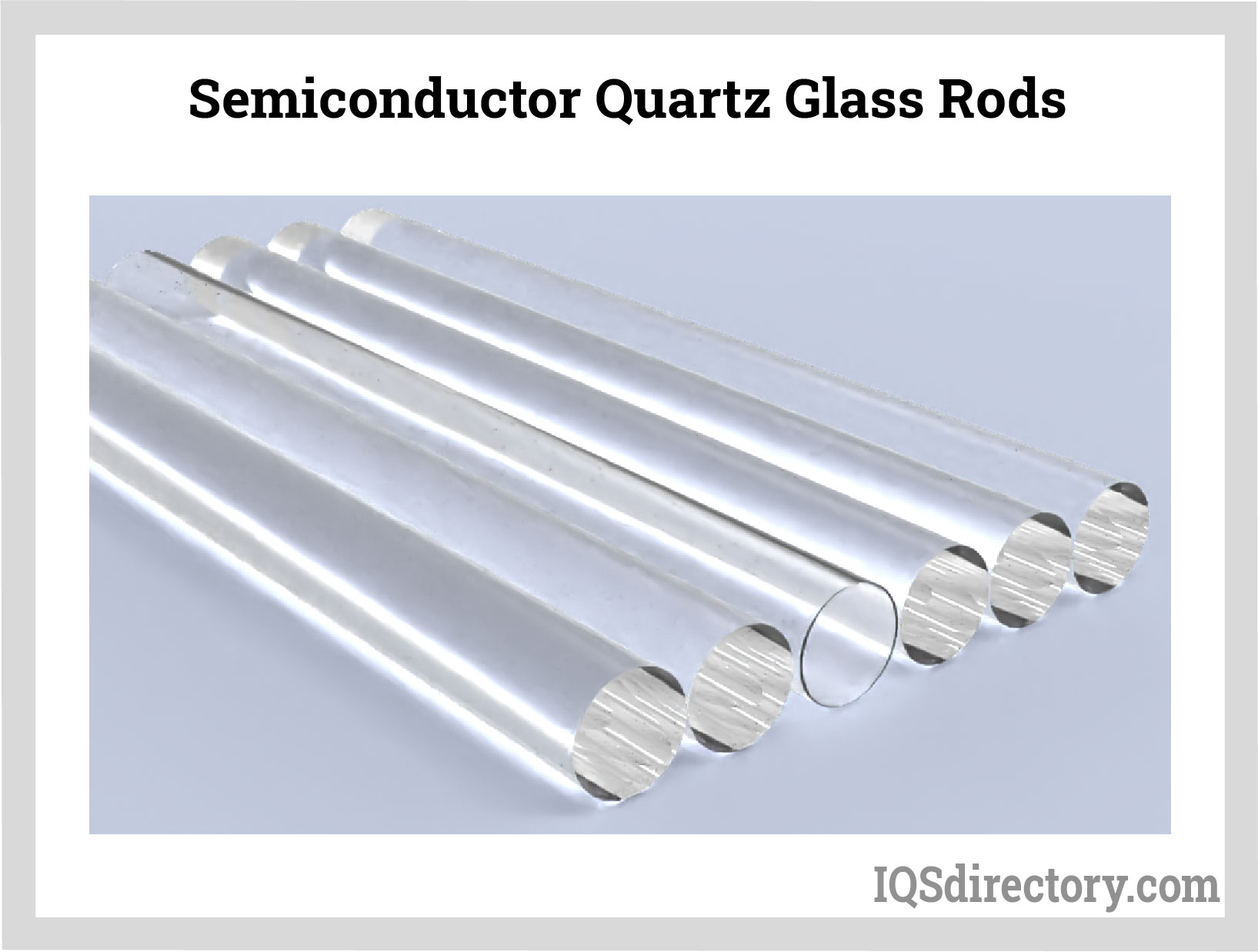 Semiconductor Quartz Glass Rods